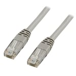 OEM Nätverkskabel STP Cat5 patchkabel 0.5m - Grå