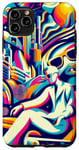 iPhone 11 Pro Max Retro Abstract Art 90's Aesthetic Art Lover Case
