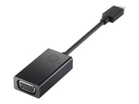 HP - Adaptateur vidéo externe - USB-C - D-Sub - noir - pour ProBook 450 G8, 45X G9, 630 G8, 635, 640 G5, 640 G8, 64X G4, 650 G4, 650 G5, 650 G8