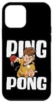 Coque pour iPhone 12 mini Table Tennis Tenue De Ping-pong Joueur De Tennis De Table