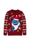 Daddy Shark Knitted Christmas Jumper