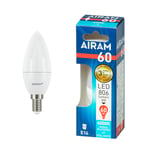 LED-lampa Airam E14 Candle, 4000K, 8 W / 806 lm