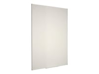 Esselte - Whiteboard-Tavla - Väggmonterbar - 2000 X 1200 Mm - Emalj - Magnetisk - Dubbelsidig - Vit Ram
