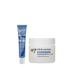 Skincare Essential Duo - Lift & Luminate Serum 30ml, Day Cream 50ml - 