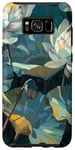 Galaxy S8+ Lotus Flowers Oil Painting style Art Design Case