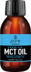 Pure World Natural MCT Coconut Oil 100ML 100% Pure and Undiluted. Premium Qualit