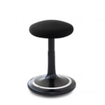 Ongo Classic Tall – tasapainotuoli, istuinkorkeus 55-78 cm Musta Valkoinen Black (musta)