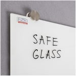 Glastavla Magnetisk 150x120cm vit