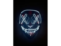 The Purge Maske Med Hvidt Lys