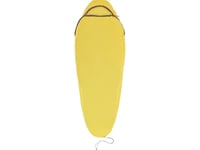 Sea To Summit Reactor Sleeping Bag Liner - Mumie Med Dragsko - Kompakt - Gul
