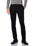 Dockers Men's Signature Khaki Slim FIT Pants Casual, Black, 29W / 32L