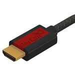 Barkan 4K Câble HDMI, HDMI 2.1 1.8M, Ultra Haute Vitesse 18Gbps 4K@60Hz 2160P Dolby Vision, Profitez de la Vision HD du Jeu, Compatible avec TV, PC, PS5, PS4, PS3