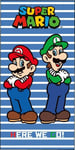 Super Mario And Luigi Here We Go Beach Towel 70x140cm Cotton Mario Bros Kart
