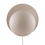 Globen Lighting Orbit vägglampa Beige