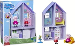 Peppa Pig Grandparents House & Figures Playset New Kids Xmas Toy Age 3+