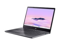 Acer Chromebook Plus 514 Cbe594-1T - Intel Core I3 - N305 / Upp Till 3.8 Ghz - Chrome Os - Uhd Graphics - 8 Gb Ram - 128 Gb Ssd Nvme, 3D Tlc (Triple-Level Cell) - 14" Ips Pekskärm 1920 X 1080 (Full Hd) - Wi-Fi 6E - Stålgrå - Kbd: Nordisk