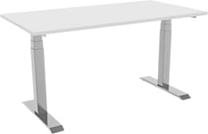 celexon elektriskt höjdjusterbart skrivbord Professional eAdjust-58123 - vit, inkl. bordsskiva 150 x 75 cm