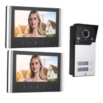 Video Doorbell Intercom System 7in TFT LCD Screen 120° Wide Angle For Home RHS