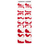 Love'n Layer Abstraction Grape Red