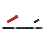 Tombow ABT Dual Brush 885 varmröd 6st