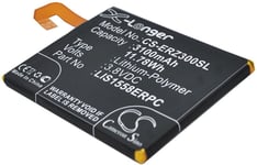 Yhteensopivuus  Sony Ericsson Pegasus Maki, 3.8V, 3100 mAh