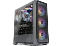 Zalman N5 Mf, Midi Tower, Pc, Black, Atx, Micro Atx, Mini-Itx, Plastic, Steel, 15.8 Cm