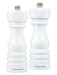 Salt And Pepper Mill Set London Cole&Mason Home Kitchen Kitchen Tools Grinders Salt & Pepper Shakers White Cole & Mason