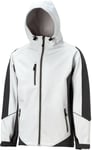 Dickies Two Tone Softshell Jacket - Mens Zip Front Hooded Work Coat Jw7010