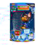 Paw Patrol - Chase Kids Magic Bedside Night Light, Torch and Projector - (10043)