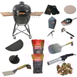Maxi stora grillpaket, svart