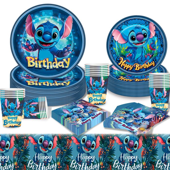 Kit 100 Pièces Décoration Anniversaire Enfant - Ballons, Vaisselle, Nappe, Cupcake Toppers - Tout Inclus ! - 13