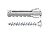 Fischer 568208 Screw Anchor / Wall Plug 50 Pc(S) Screw &Amp  Wall Plug Kit