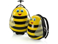 Heys Travel Tots resväska och ryggsäck för barn, bumblebee
