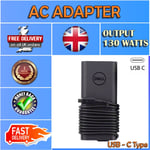 Adapter Charger Power Supply Genuine DELL XPS 15 2-in-1 9575 130W USB-C Type AC