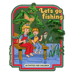 Steven Rhodes - Let's Go Fishing Sticker, Accessories