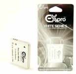 Ex-Pro White Battery NB-6L for Canon Digital 25 IS IXUS 85 IS IXUS 95 IS