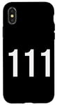 iPhone X/XS Angel Number 111 Numerology Mystical Spiritual Number Case