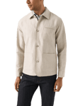 Eton Overshirt I Linne & Bomull Beige
