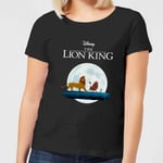 Disney Lion King Hakuna Matata Walk Women's T-Shirt - Black - S