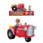 CoComelon Musical Tractor with Sounds & Exclusive 3-inch Farm JJ toy, Play a Clip of “Old MacDonald” song plus more Sounds and Phrases