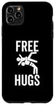 iPhone 11 Pro Max Free Hugs Funny Wrestling Wrestle BJJ Martial Arts MMA Case