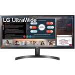 LG UltraWide 29WL50S-B 29" Moniteur ultra large - UWFHD 21/9e 2560x1080, IPS 5ms 60Hz, HDR 10, sRGB 99% (mode lecture,