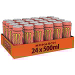 24 X Monster Energy 500 Ml Monarch