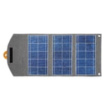 4smarts 20W VoltSola Solar Lader Sammenleggbar 2 x USB-A - Grå