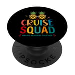 Croisière Squad Summer Vacation Matching Family Group PopSockets PopGrip Interchangeable