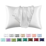 Satin örngott - Kuddfodral - 50 x 66cm - 2-pack Ljusgrön