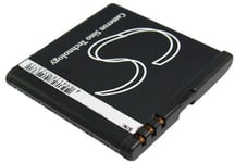 Batteri BP-5Z för Nokia, 3.7V, 800 mAh