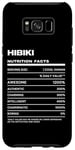 Galaxy S8+ Hibiki Nutrition Facts Name Funny Case
