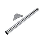Adjustable Breakfast Bar Worktop Support Table Leg 60mm Chrome 870-900mm
