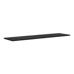Montana - Panton Wire Extended toppskiva marmor, djup 18,8 cm - Black - Verner Panton - Svart - Sten